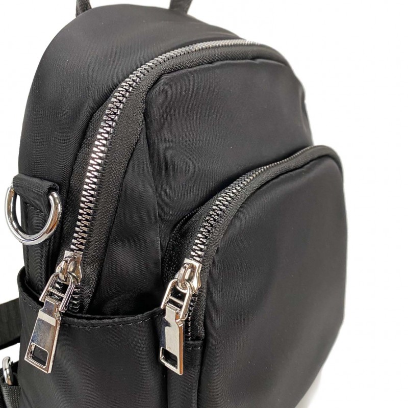 Жіночий рюкзак Jean чорний - 5 фото