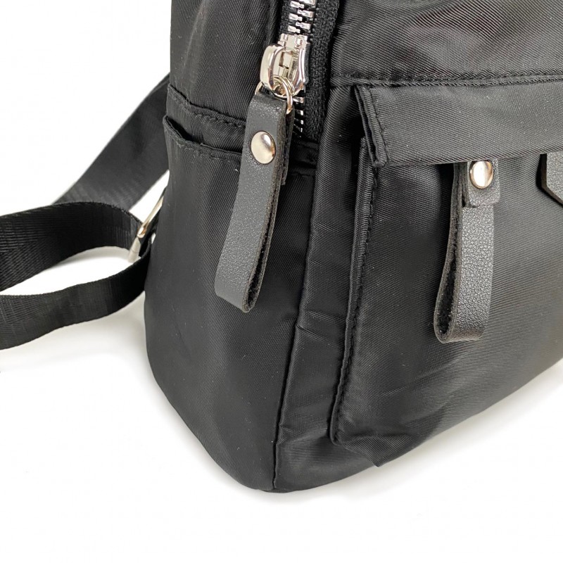 Жіночий рюкзак Pat чорний - 4 фото