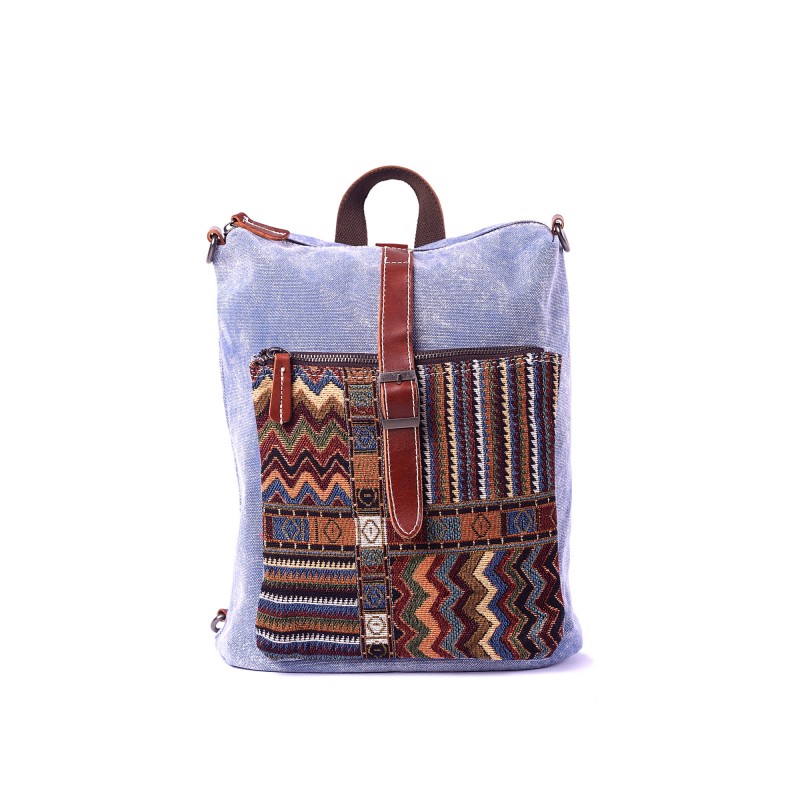 Жіночий рюкзак Tact блакитний - 1 фото