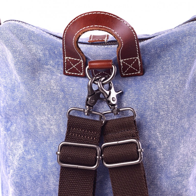 Жіночий рюкзак Tact блакитний - 3 фото