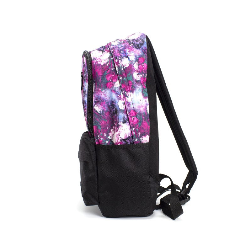 Женский рюкзак Flowers фиолетовый - 2 фото
