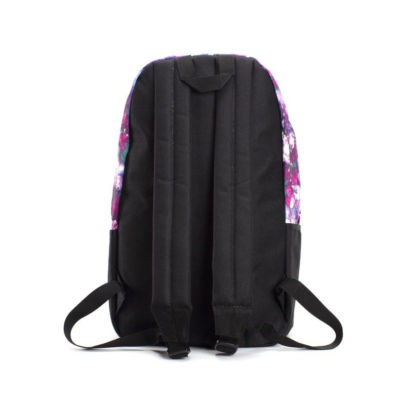 Женский рюкзак Flowers фиолетовый - 3 фото