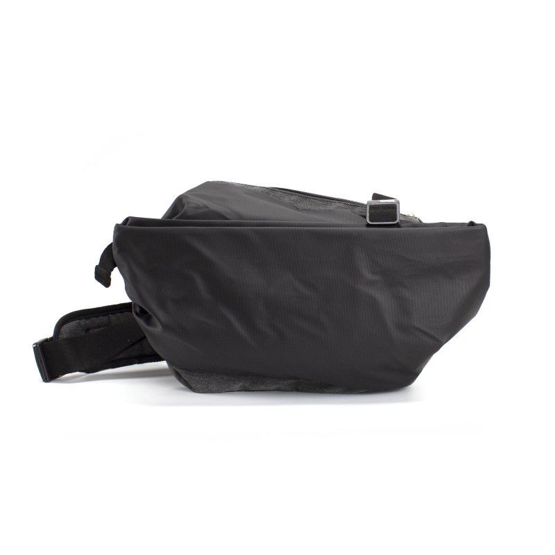 Мужская сумка слинг Mackar Edition через плечо серо-черная фото