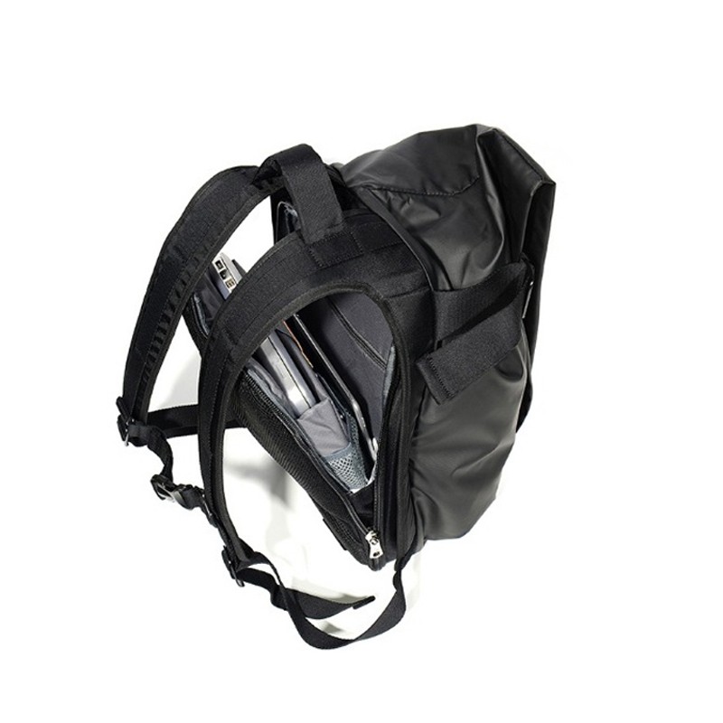 Чоловічий рюкзак Mackar Black чорний - 11 фото