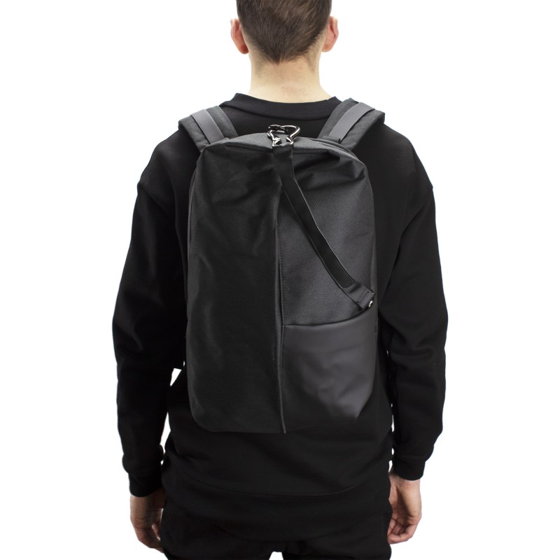 Чоловічий рюкзак Prestige чорний - 5 фото