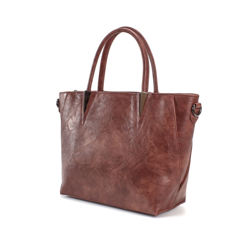 Женская классическая сумка Wendy кирпичная - 1 фото