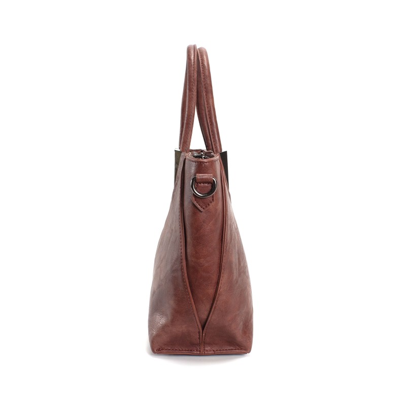 Женская классическая сумка Wendy кирпичная - 2 фото
