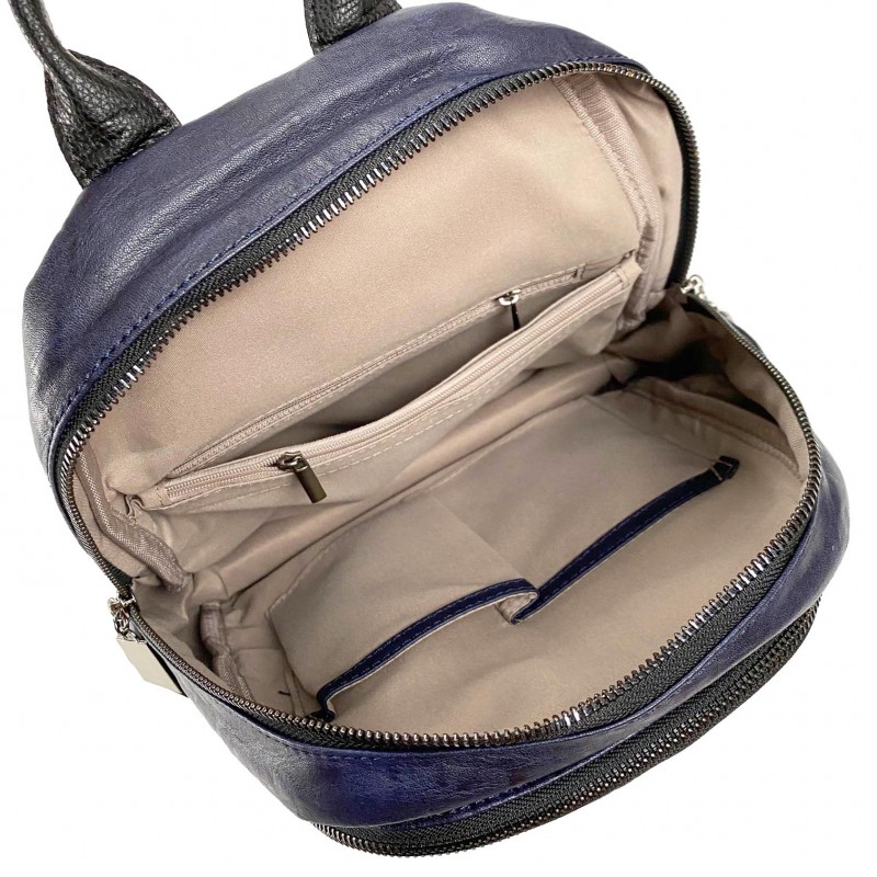 Жіночий рюкзак Jenny синій - 9 фото