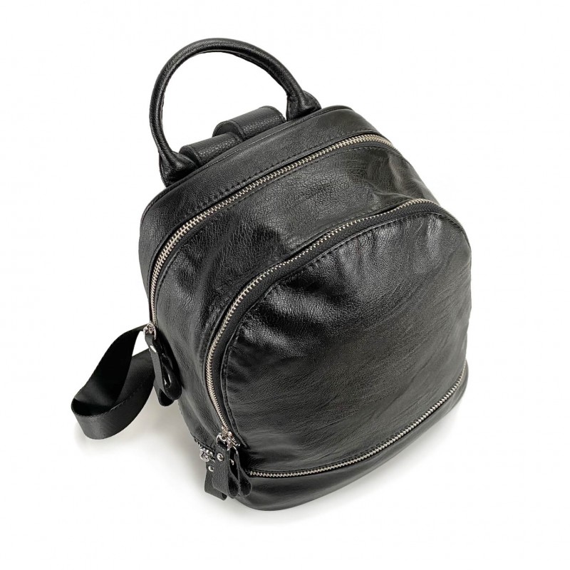 Жіночий рюкзак Sandy чорний - 9 фото