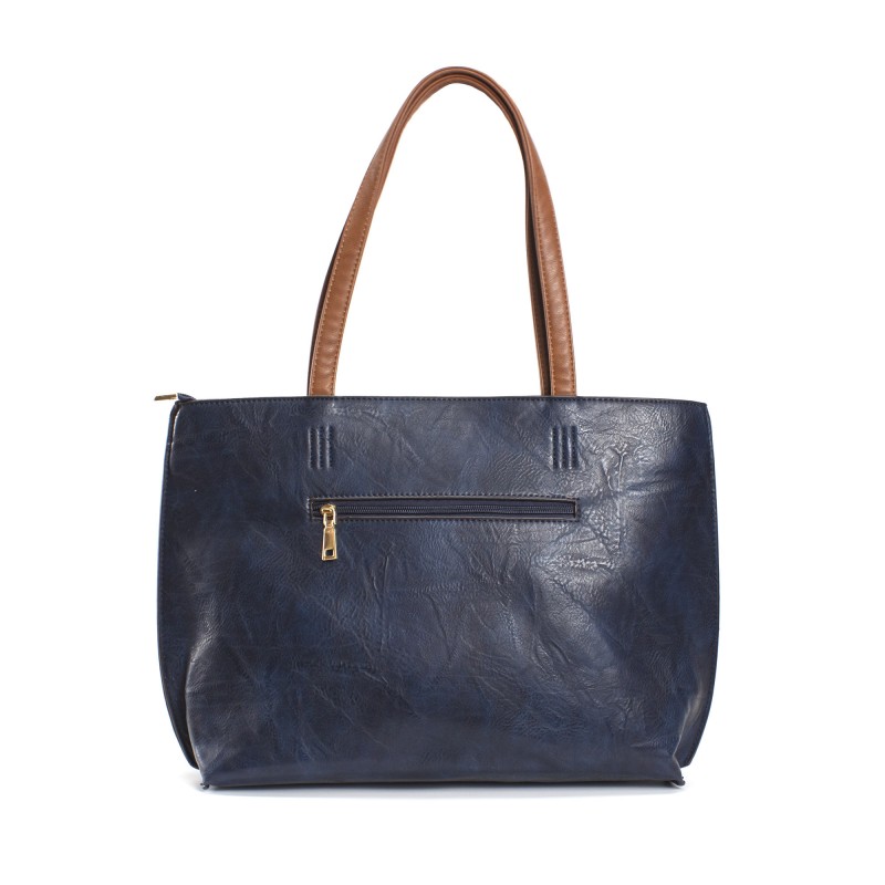 Женская сумка Karen синяя - 1 фото