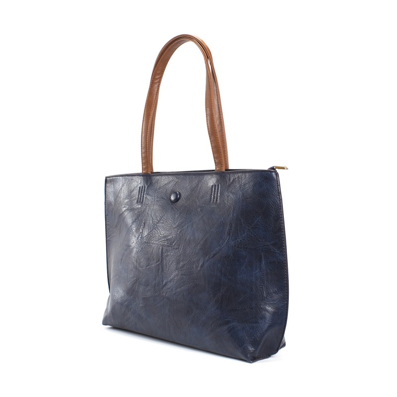 Женская сумка Karen синяя - 2 фото