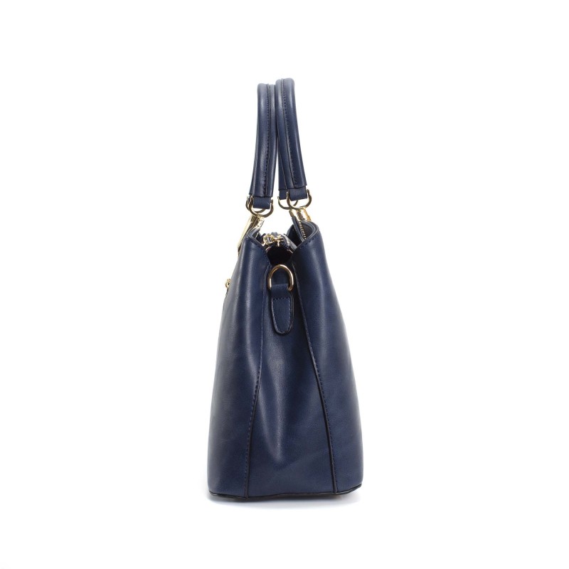 Жіноча класична сумка Isa Paulina Fly синя - 2 фото