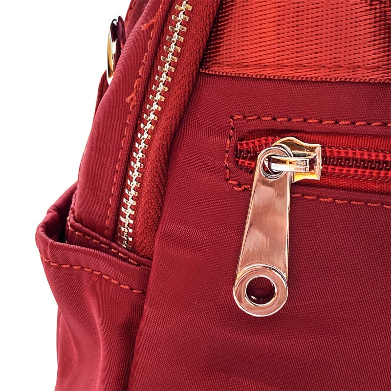 Женский рюкзак Vox бордовый - 5 фото
