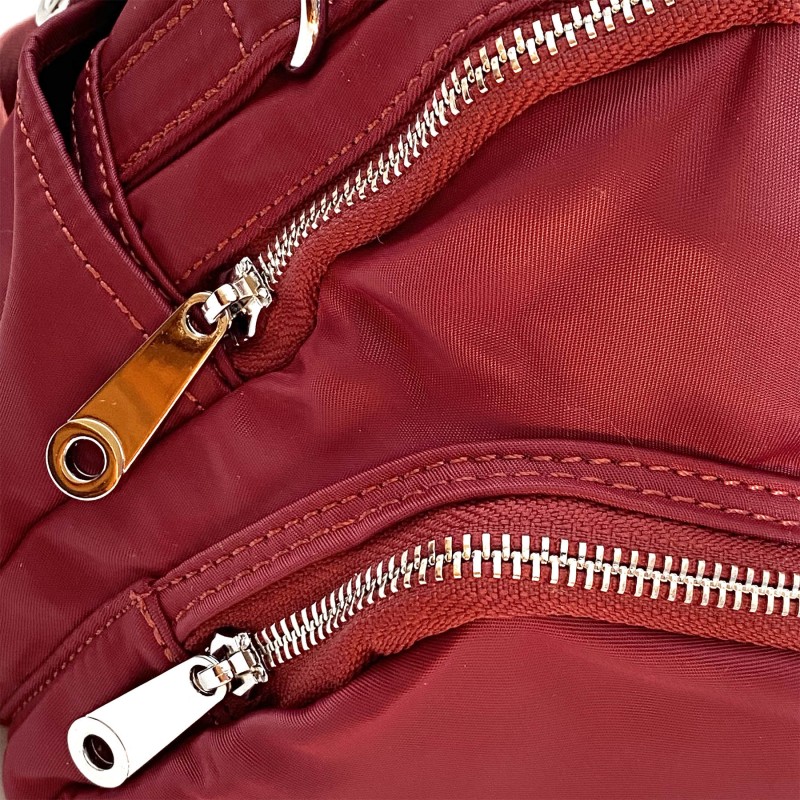 Жіночий рюкзак Vox бордовий - 6 фото
