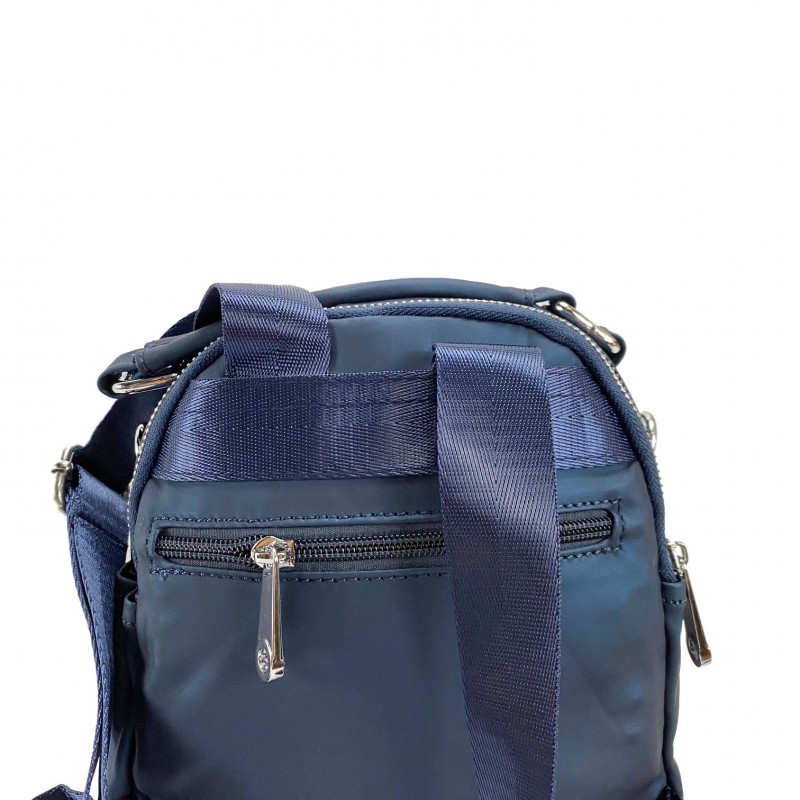 Жіночий рюкзак Betty синій - 8 фото
