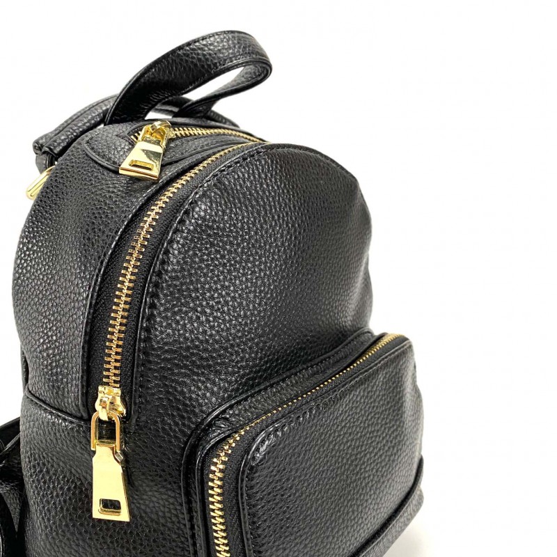 Жіночий рюкзак Amy чорний - 7 фото