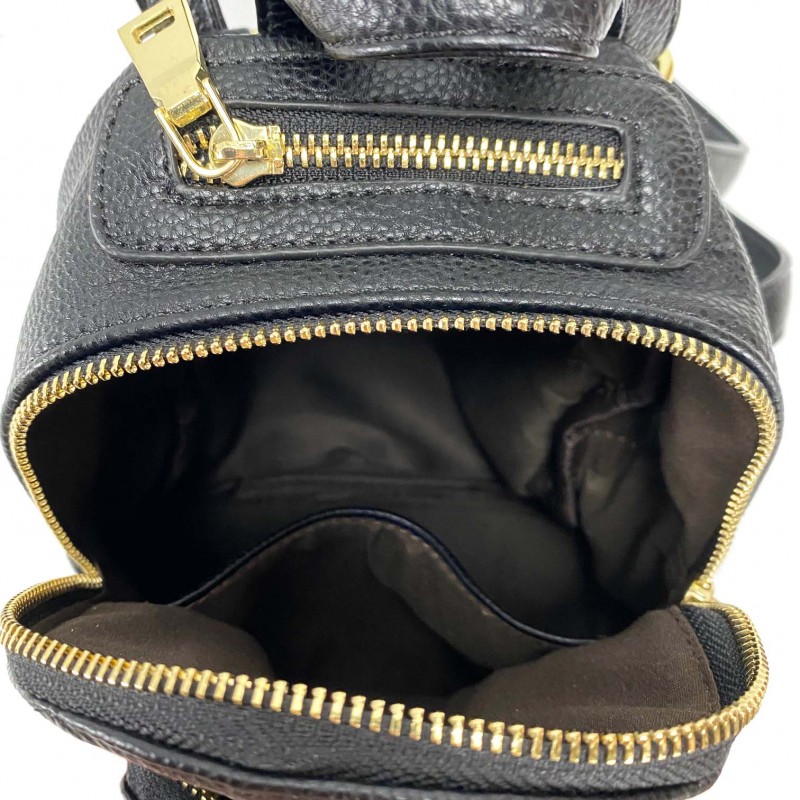 Жіночий рюкзак Amy чорний - 9 фото