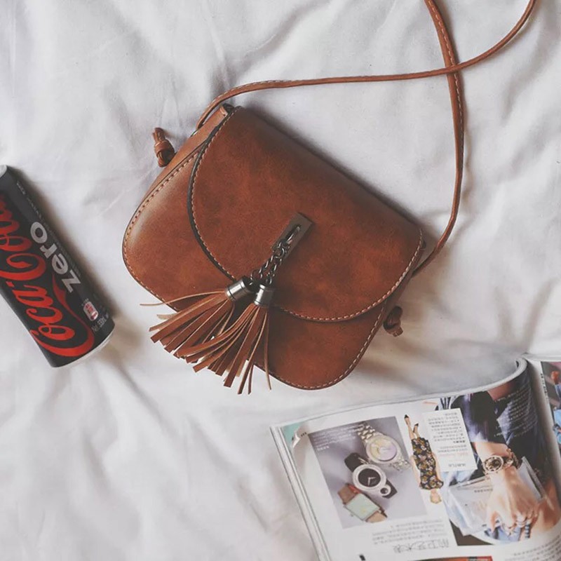 Женская сумка-клатч Anita коричневая - 9 фото