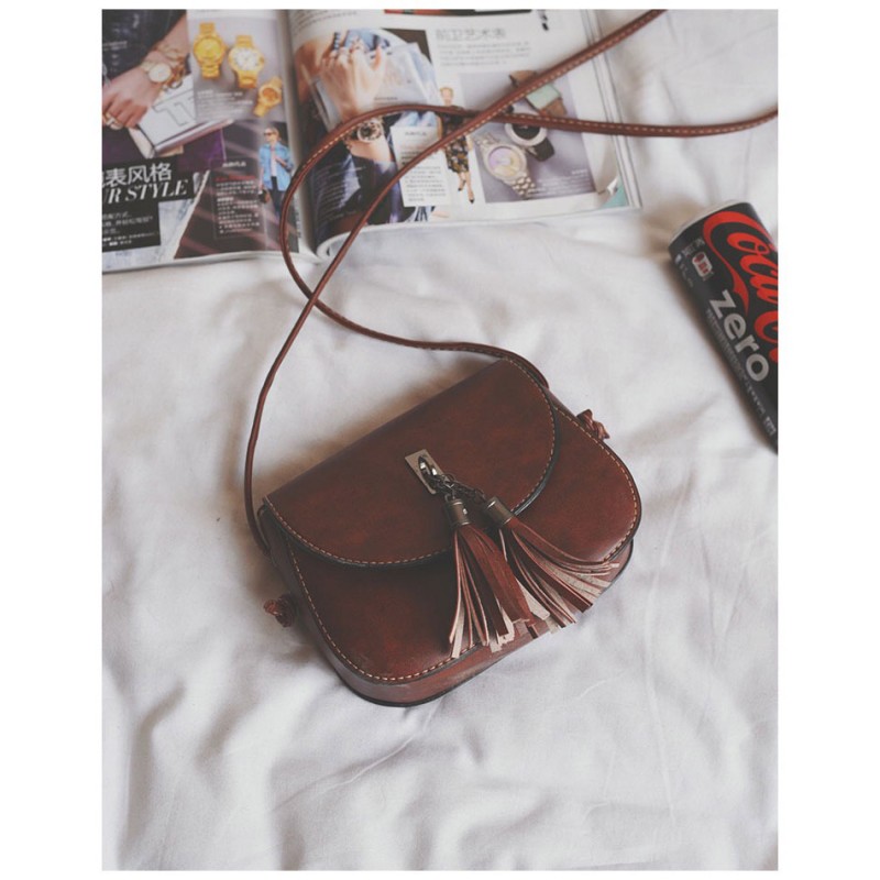Жіноча сумка-клатч Anita коричнева - 10 фото