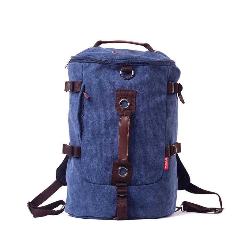 Мужской городской рюкзак-сумка Spywalk синий фото