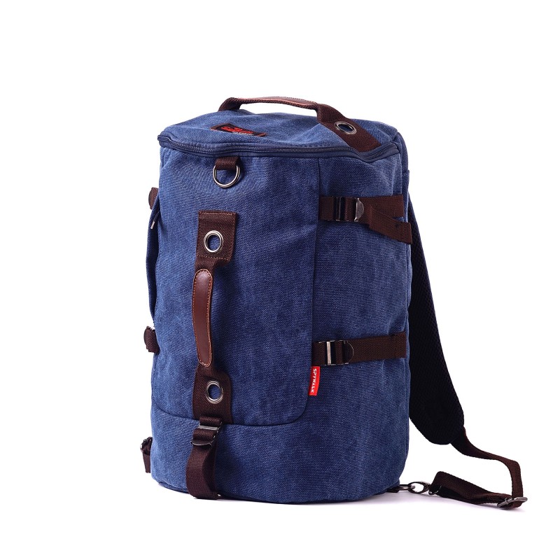 Мужской городской рюкзак-сумка Spywalk синий - 1 фото