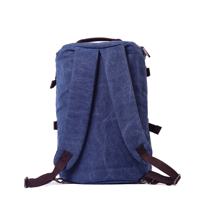 Мужской городской рюкзак-сумка Spywalk синий - 3 фото