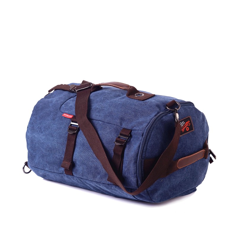 Мужской городской рюкзак-сумка Spywalk синий - 6 фото