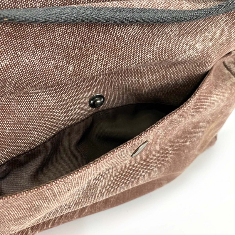 Женская сумка Aeon с орнаментом коричневая - 10 фото