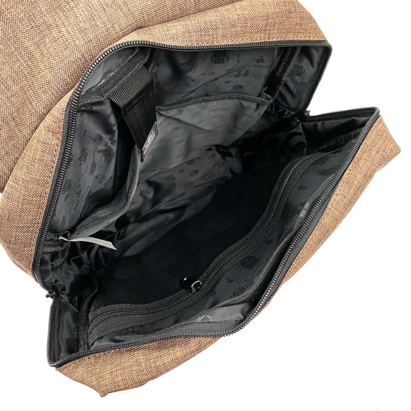 Рюкзак міський Concept коричневий - 8 фото
