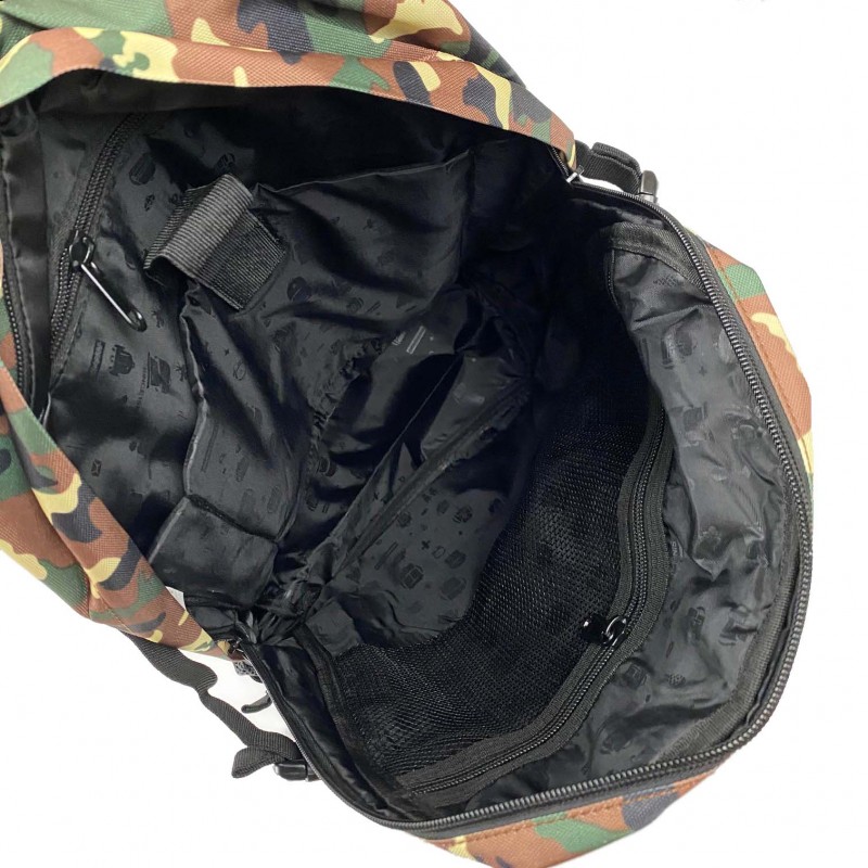 Рюкзак дорожный Combat коричневый камуфляж - 9 фото