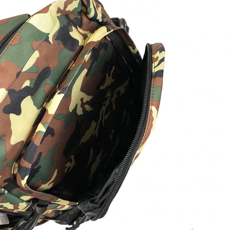 Рюкзак дорожный Combat коричневый камуфляж - 10 фото