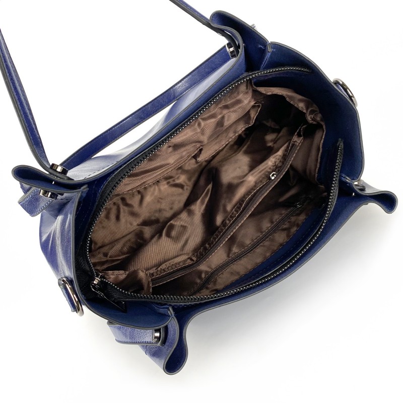 Женская сумка Adagio синяя - 3 фото