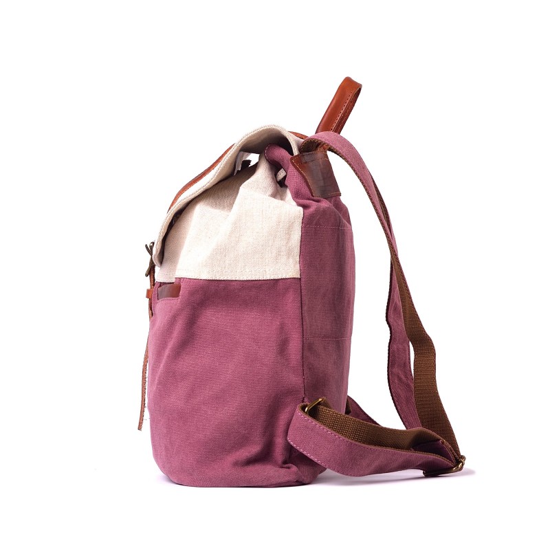 Женский рюкзак Travel розовый - 5 фото