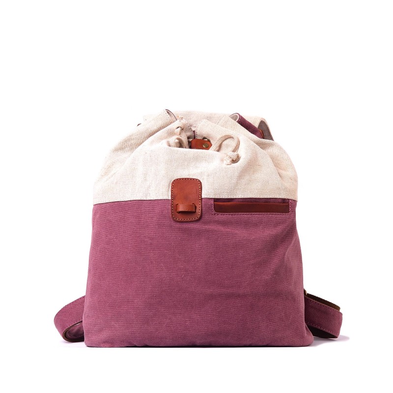 Женский рюкзак Travel розовый - 7 фото