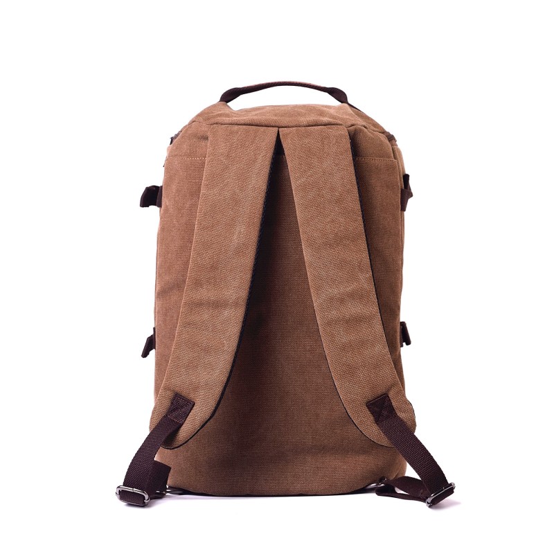 Чоловічий міський рюкзак-сумка Spywalk коричневий - 8 фото