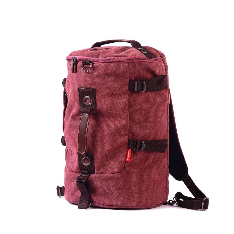 Чоловічий міський рюкзак-сумка Spywalk рожевий - 2 фото