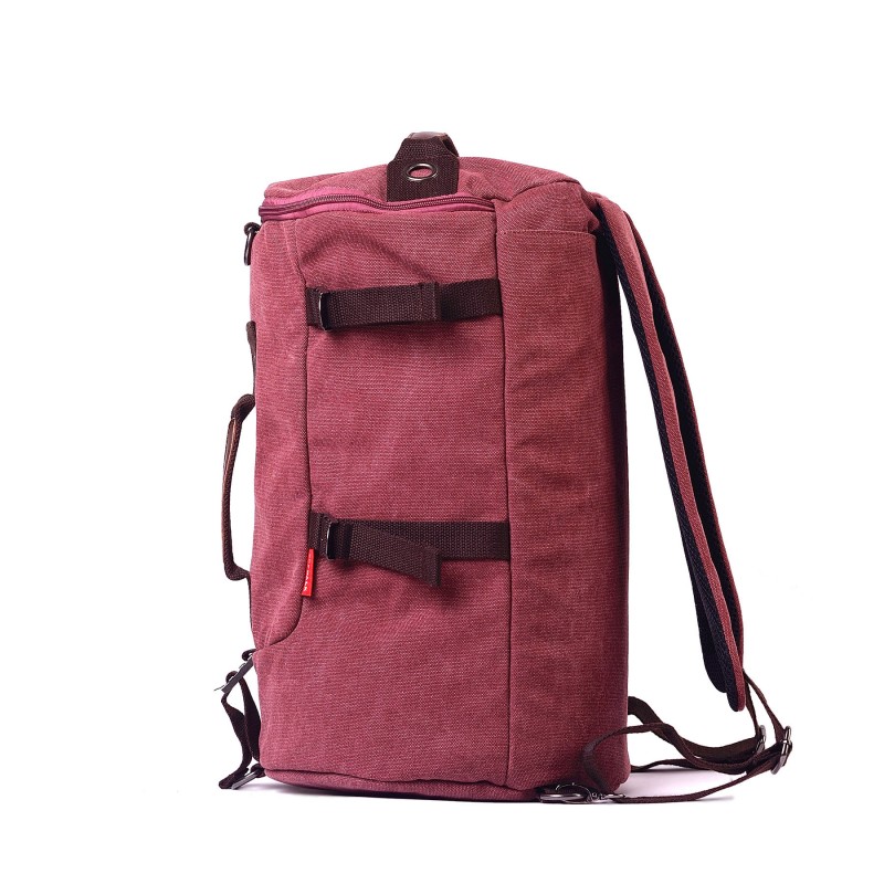 Чоловічий міський рюкзак-сумка Spywalk рожевий - 3 фото