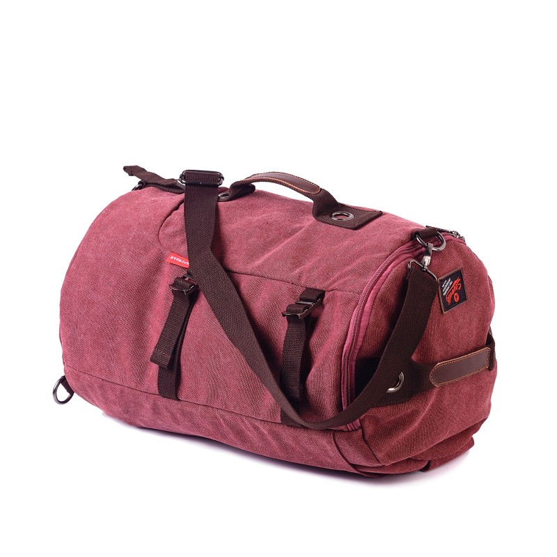 Чоловічий міський рюкзак-сумка Spywalk рожевий - 6 фото