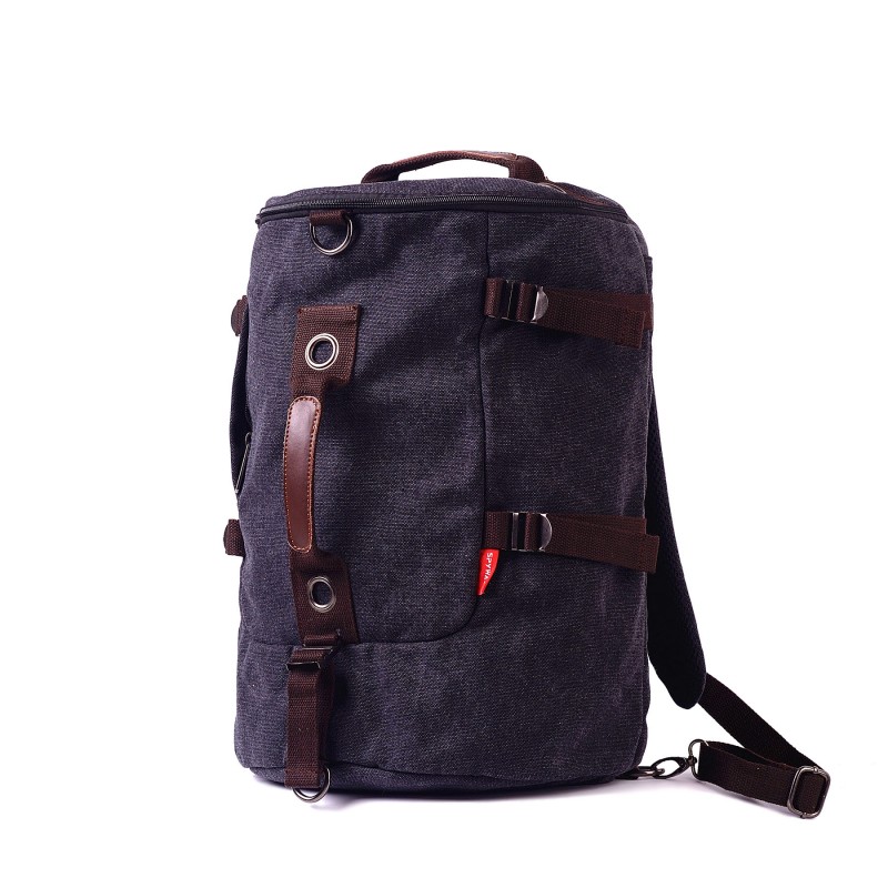 Чоловічий міський рюкзак-сумка Spywalk графіт - 4 фото