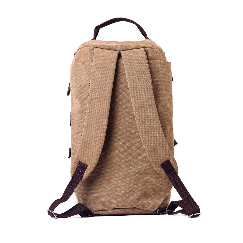Мужской городской рюкзак-сумка Hunter светло-коричневый - 1 фото