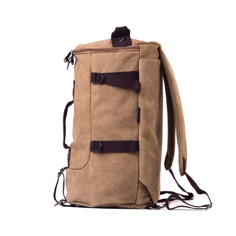 Чоловічий міський рюкзак-сумка Hunter світло-коричневий - 2 фото