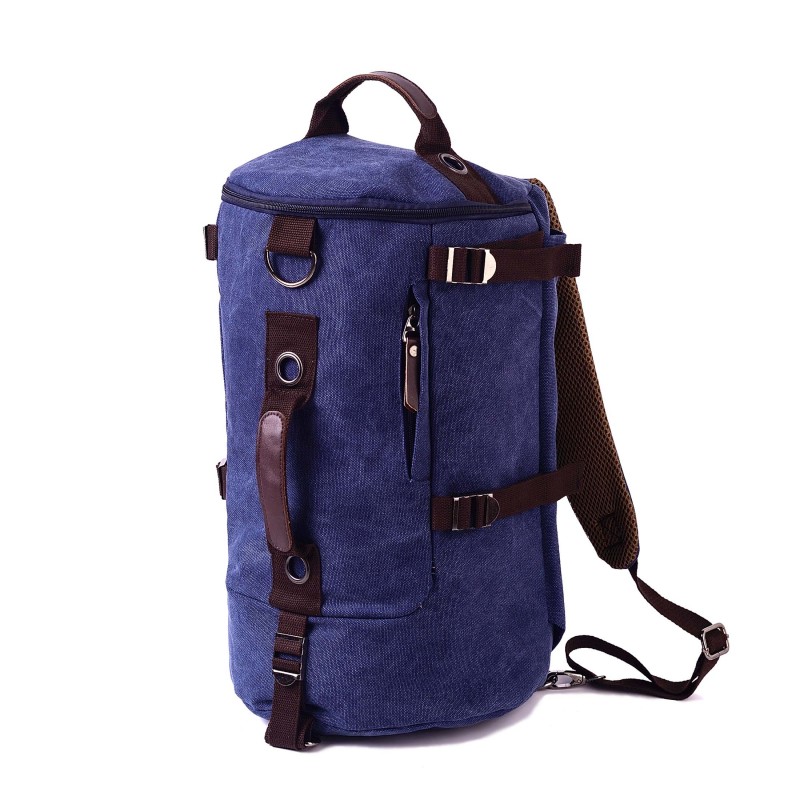 Мужской городской рюкзак-сумка Hunter синий - 1 фото