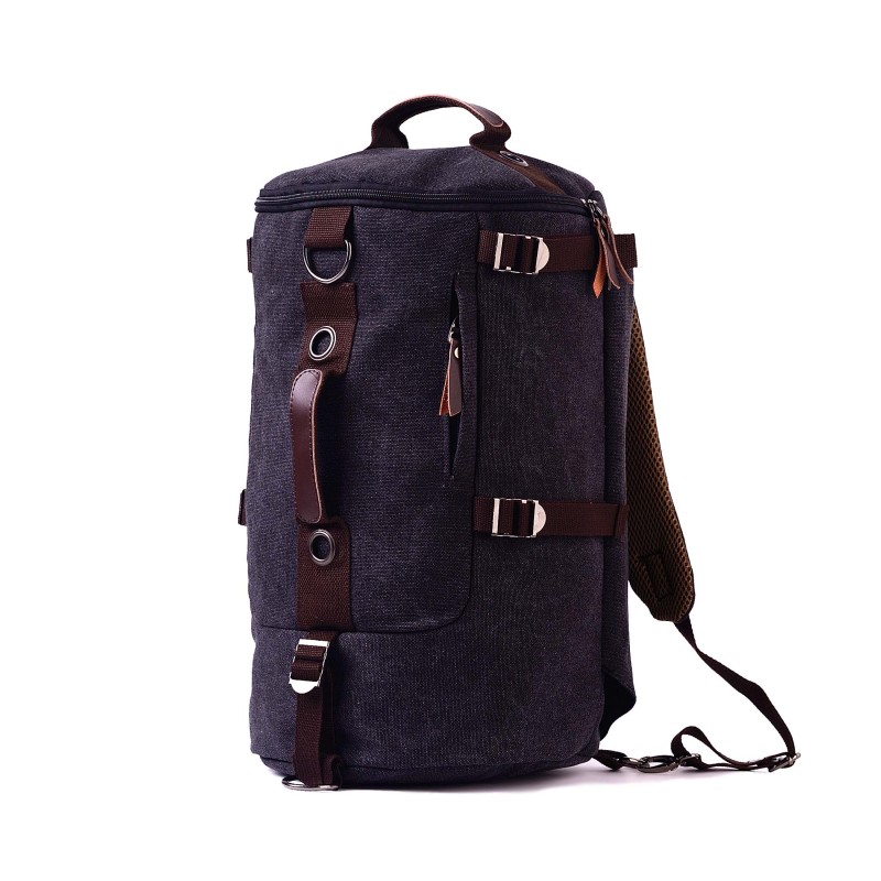 Чоловічий міський рюкзак-сумка Hunter графіт - 4 фото