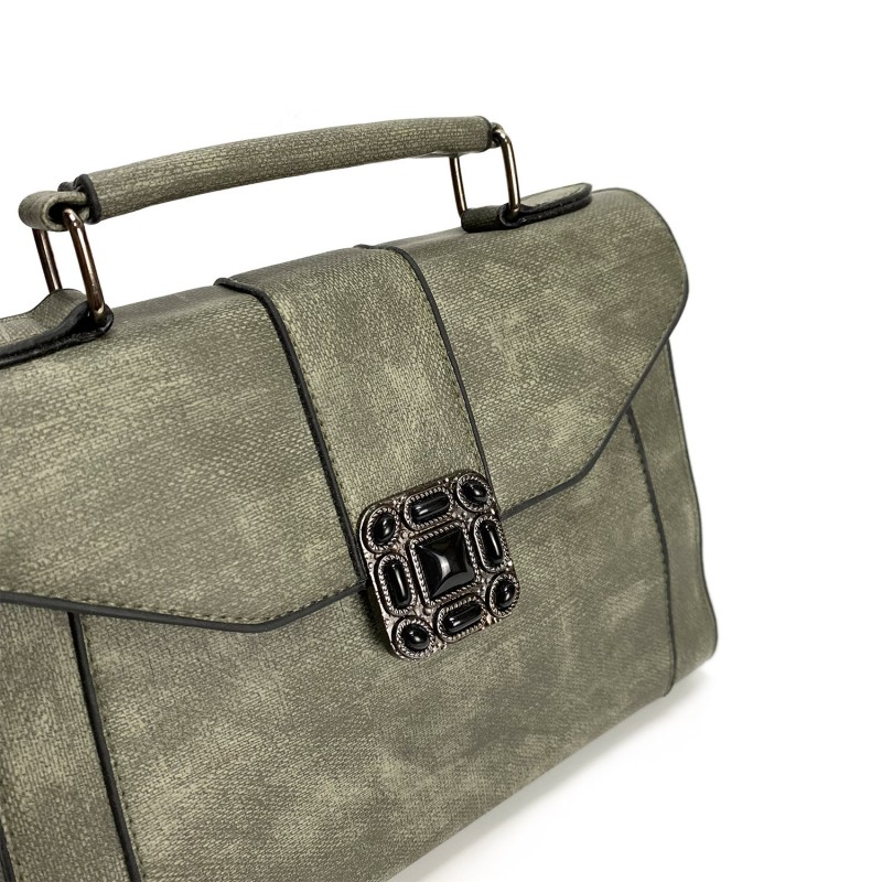 Женская сумочка-клатч Teresa зеленая - 6 фото