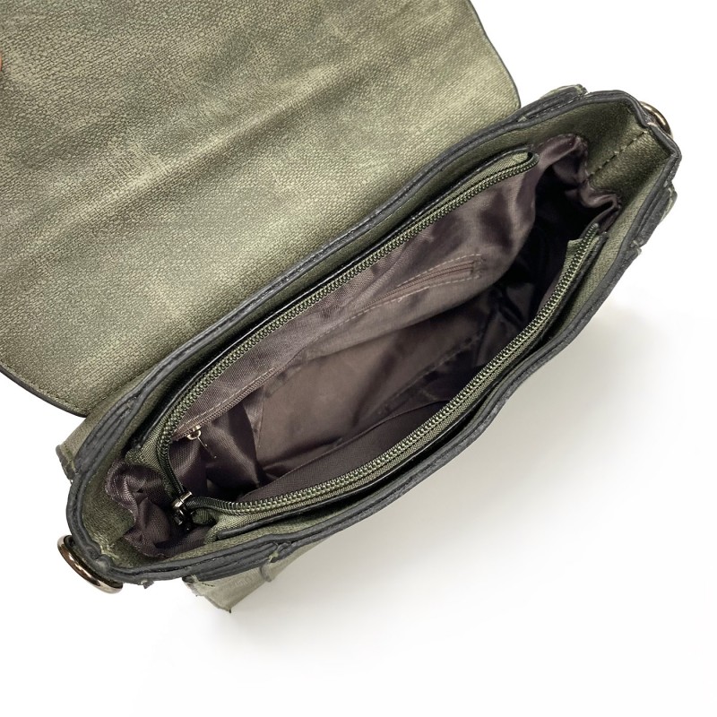 Женская сумочка-клатч Teresa зеленая - 8 фото