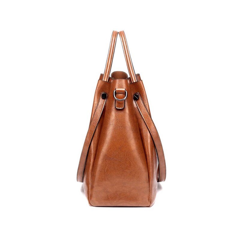 Женская сумка Adagio коричневая - 2 фото