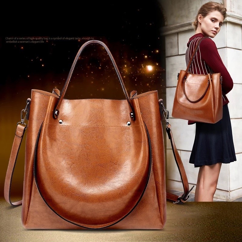 Женская сумка Adagio коричневая - 6 фото