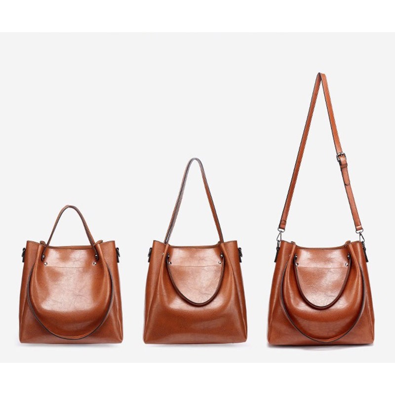Женская сумка Adagio коричневая - 12 фото