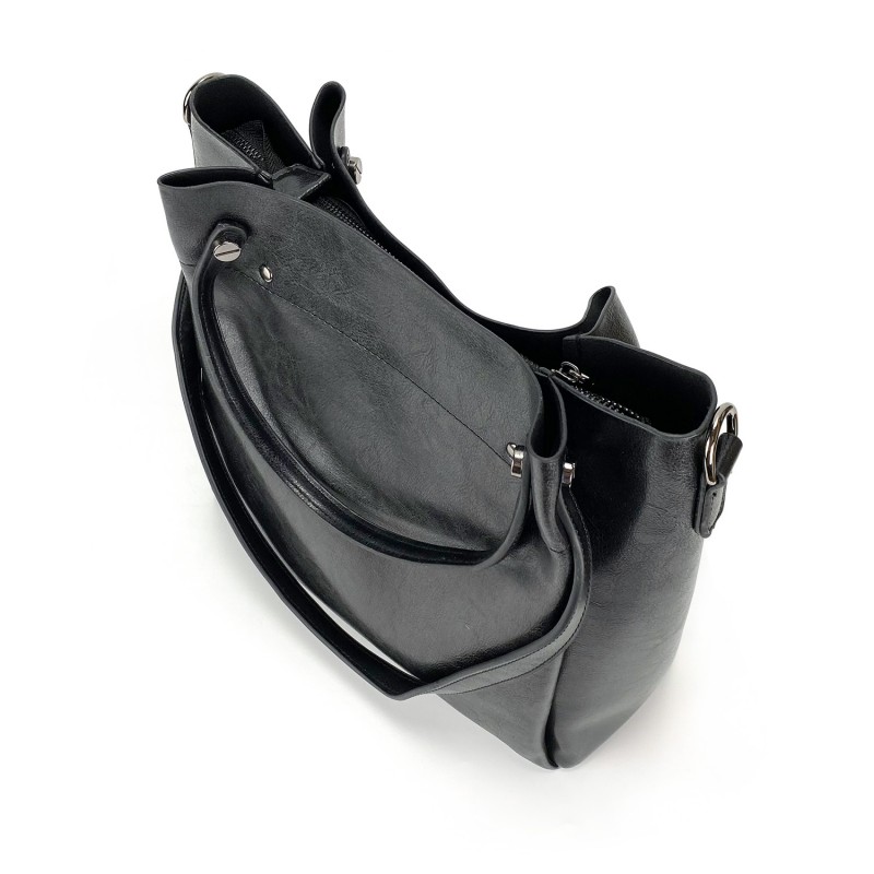 Женская сумка Adagio черная - 2 фото