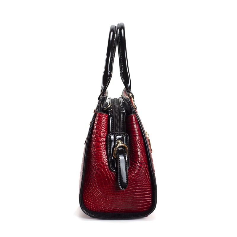 Жіноча класична сумка Margo червона - 3 фото